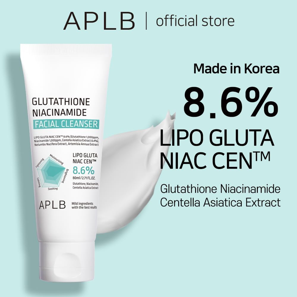 APLB Glutathione Niacinamide Facial Cleanser 80ml