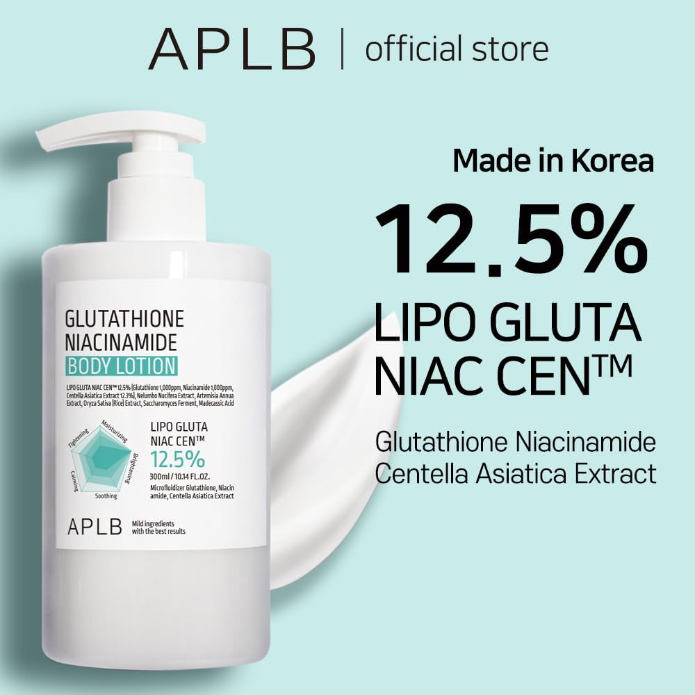 APLB Glutathione Niacinamide Body Lotion 300ml