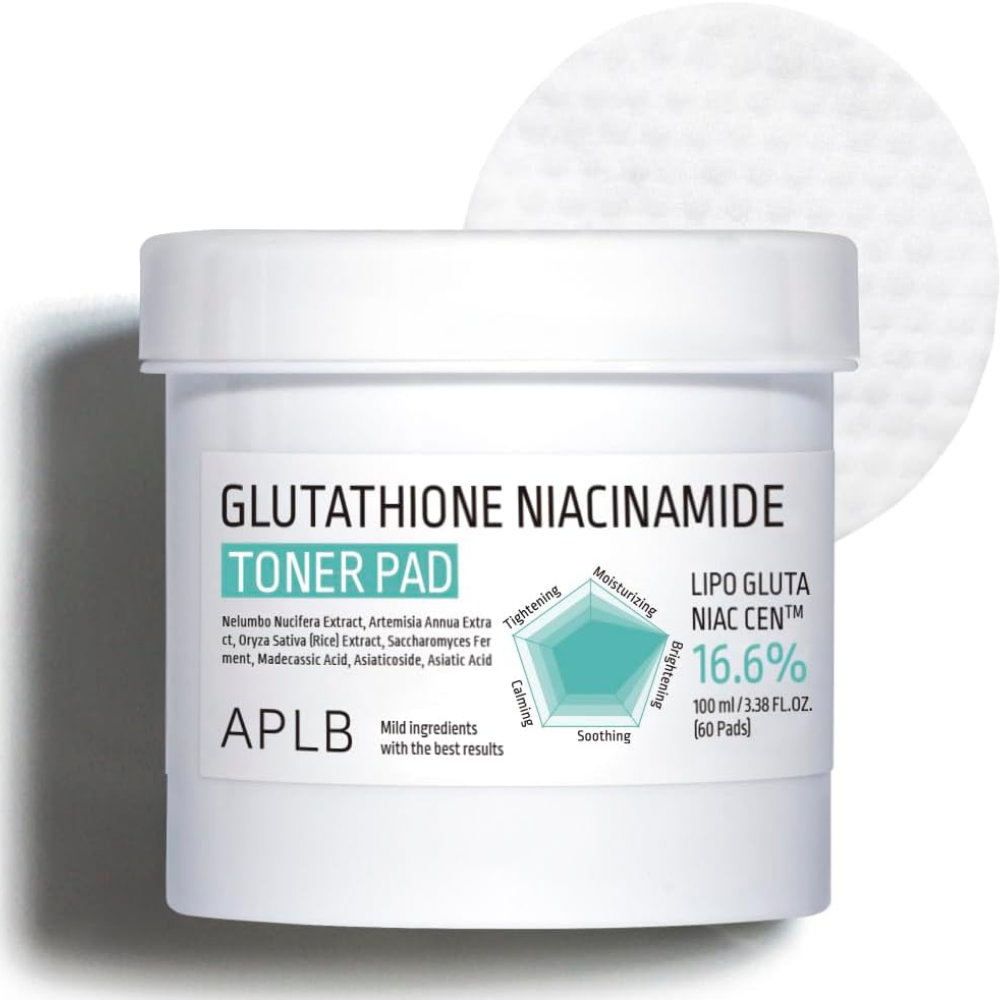 APLB Glutathione Niacinamide Toner Pad x60
