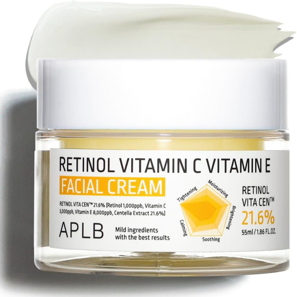 APLB Retinol Vitamin C Vitamin E Facial Cream 55ml
