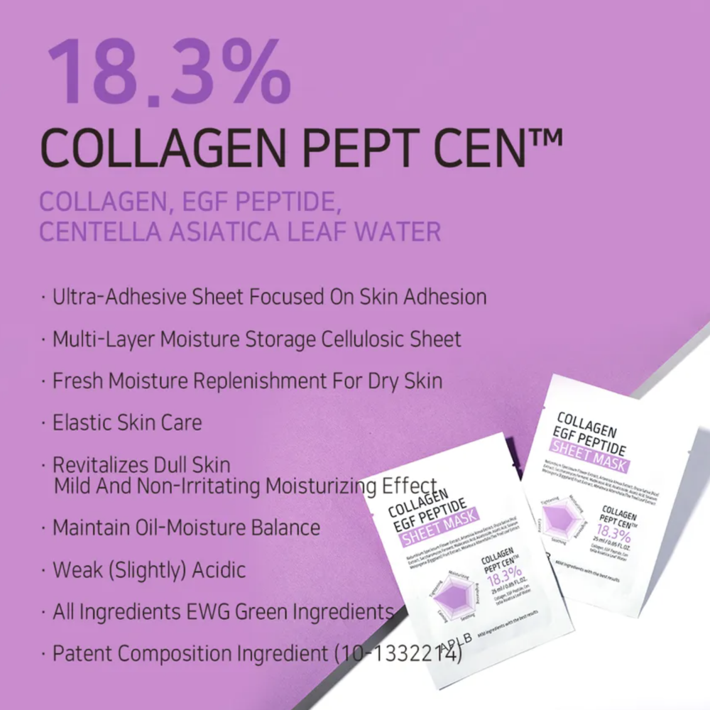 APLB Collagen EGF Peptide Sheet Mask 25ml