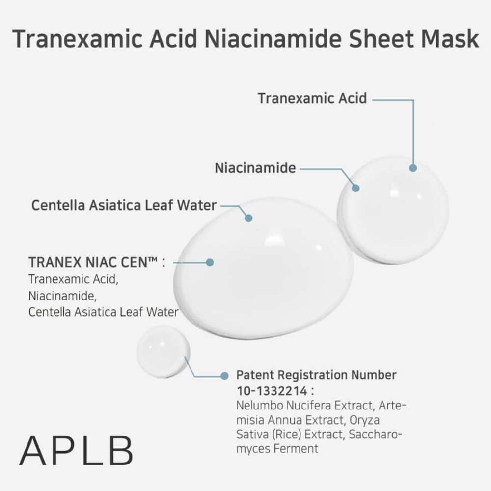 APLB Tranexamic Acid Niacinamide Sheet Mask 25ml