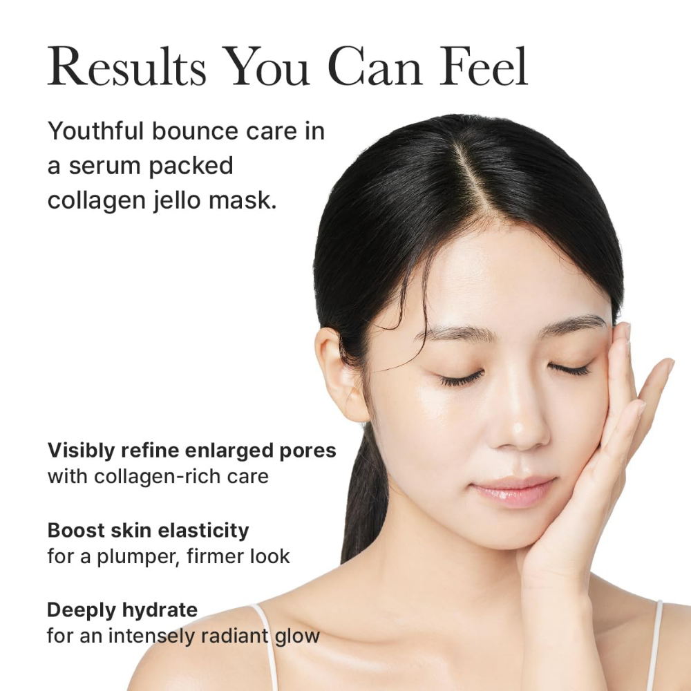 Arencia Red Collagen Jello Hydrogel Mask 4 x 25g