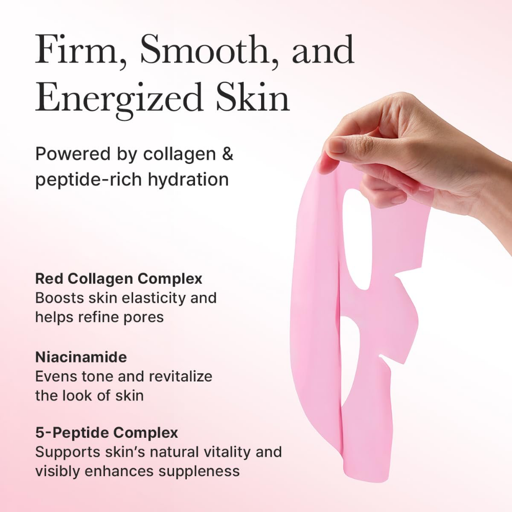 Arencia Red Collagen Jello Hydrogel Mask 4 x 25g