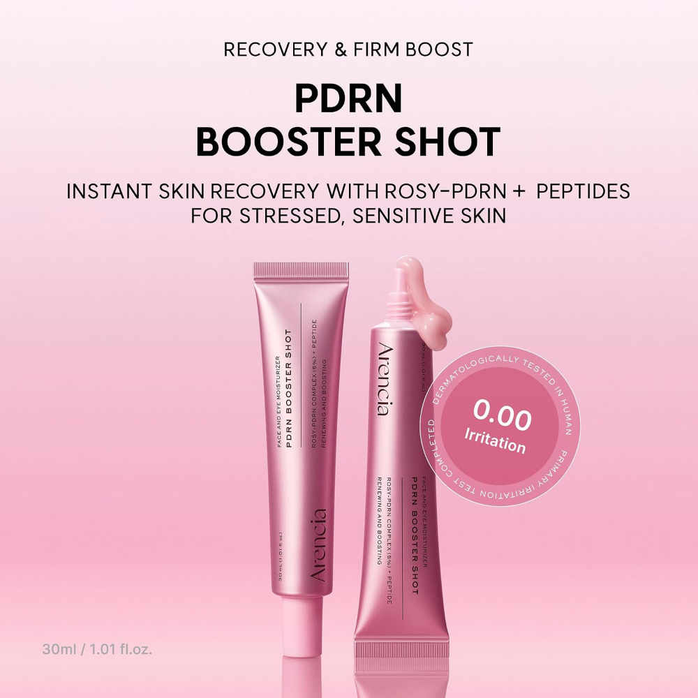 Arencia PDRN Booster Shot Face & Eye Moisturiser 30ml