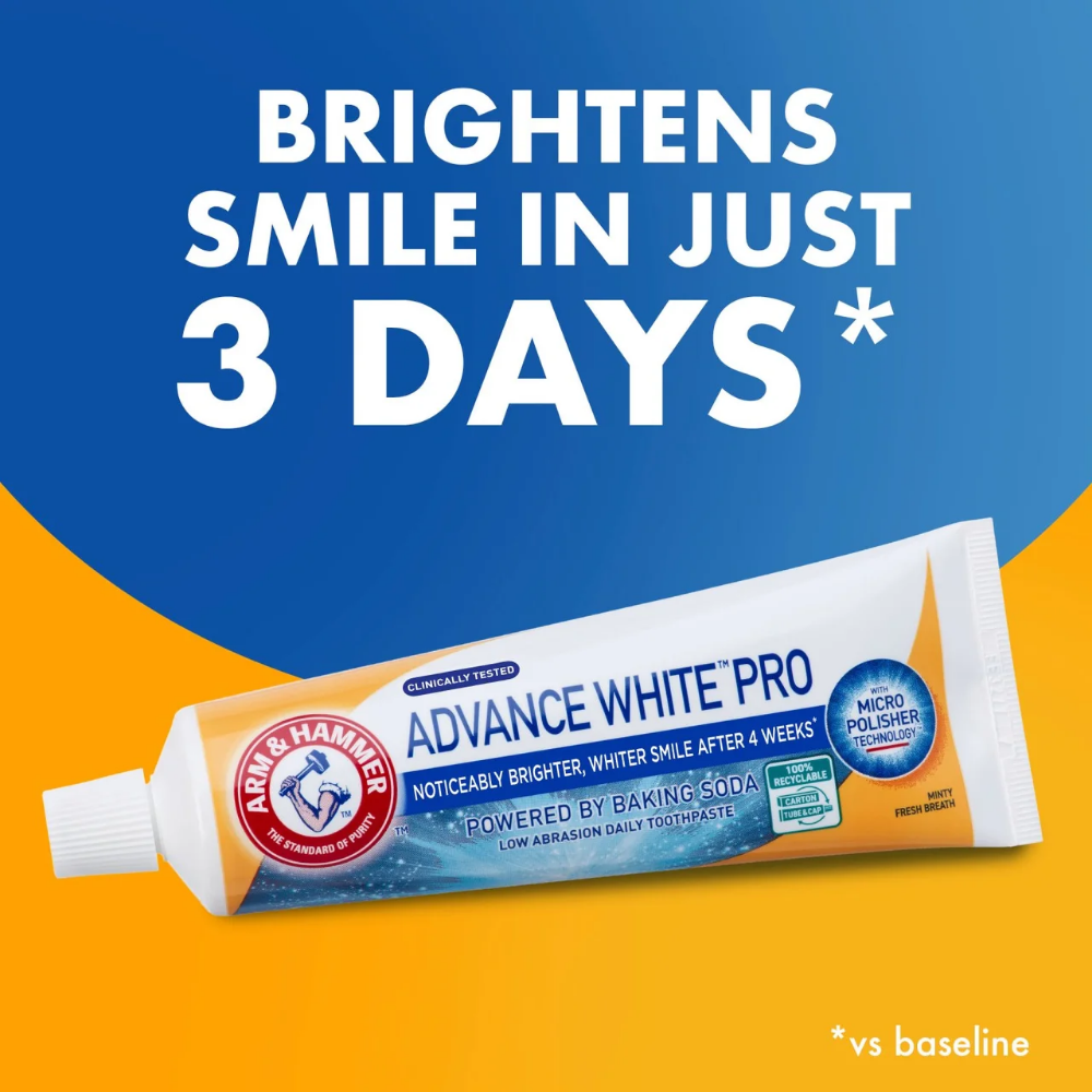 Arm & Hammer Toothpaste Advance White 75ml