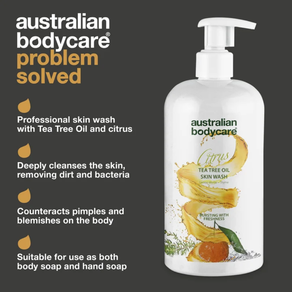 Australian Bodycare Citrus Tea Tree Oil Skin Wash 500ml