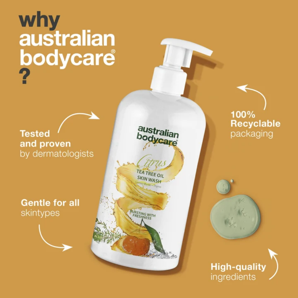 Australian Bodycare Citrus Tea Tree Oil Skin Wash 500ml