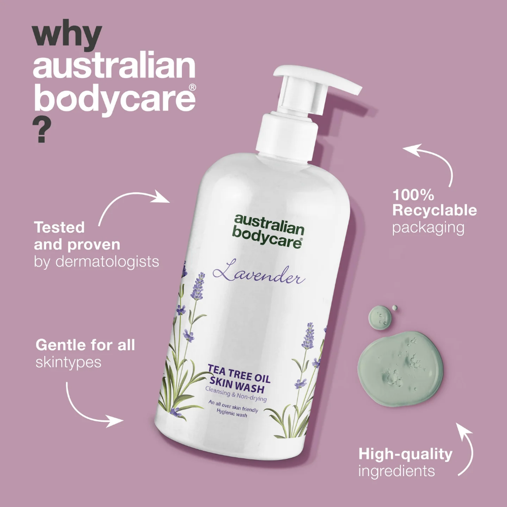 Australian Bodycare Lavender Tea Tree Oil Skin Wash 1000ml
