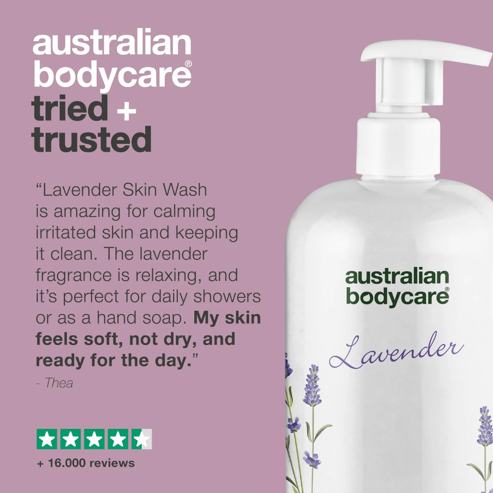 Australian Bodycare Lavender Tea Tree Oil Skin Wash 1000ml