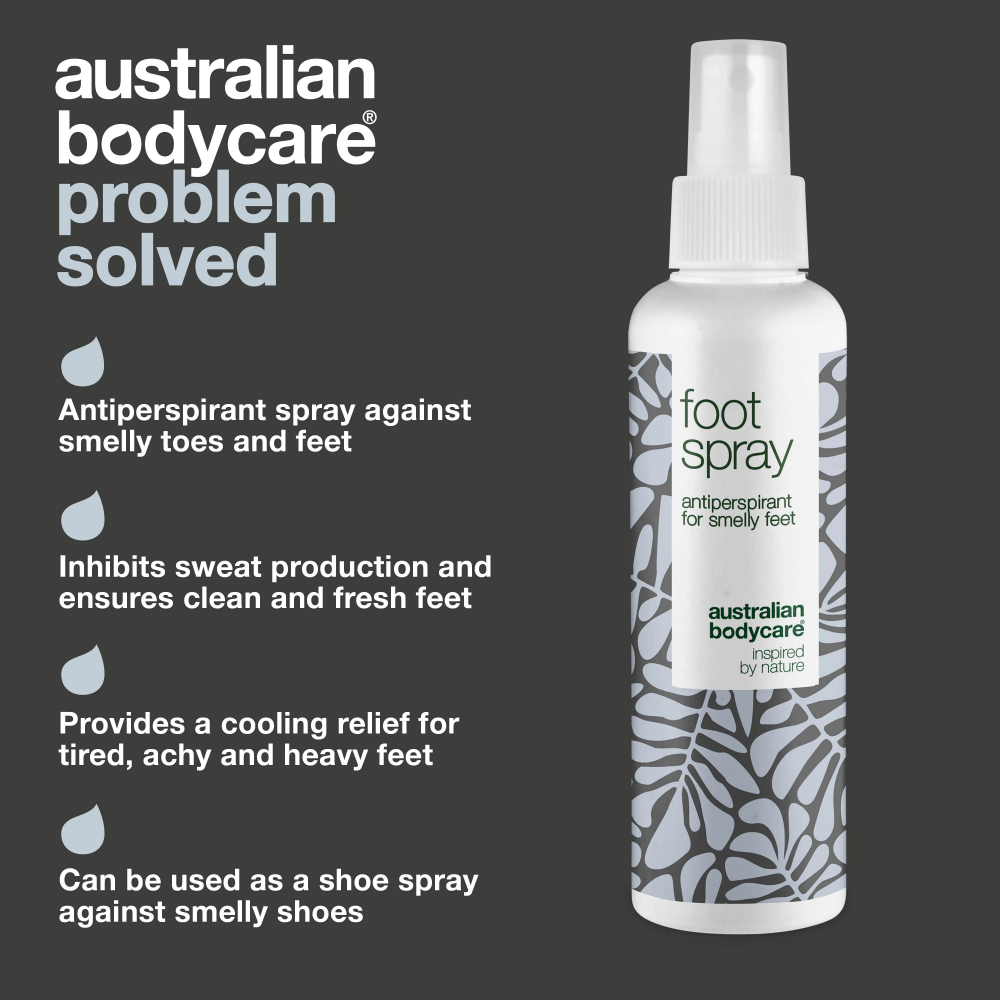 Australian Bodycare Antiperspirant Foot Spray 150ml