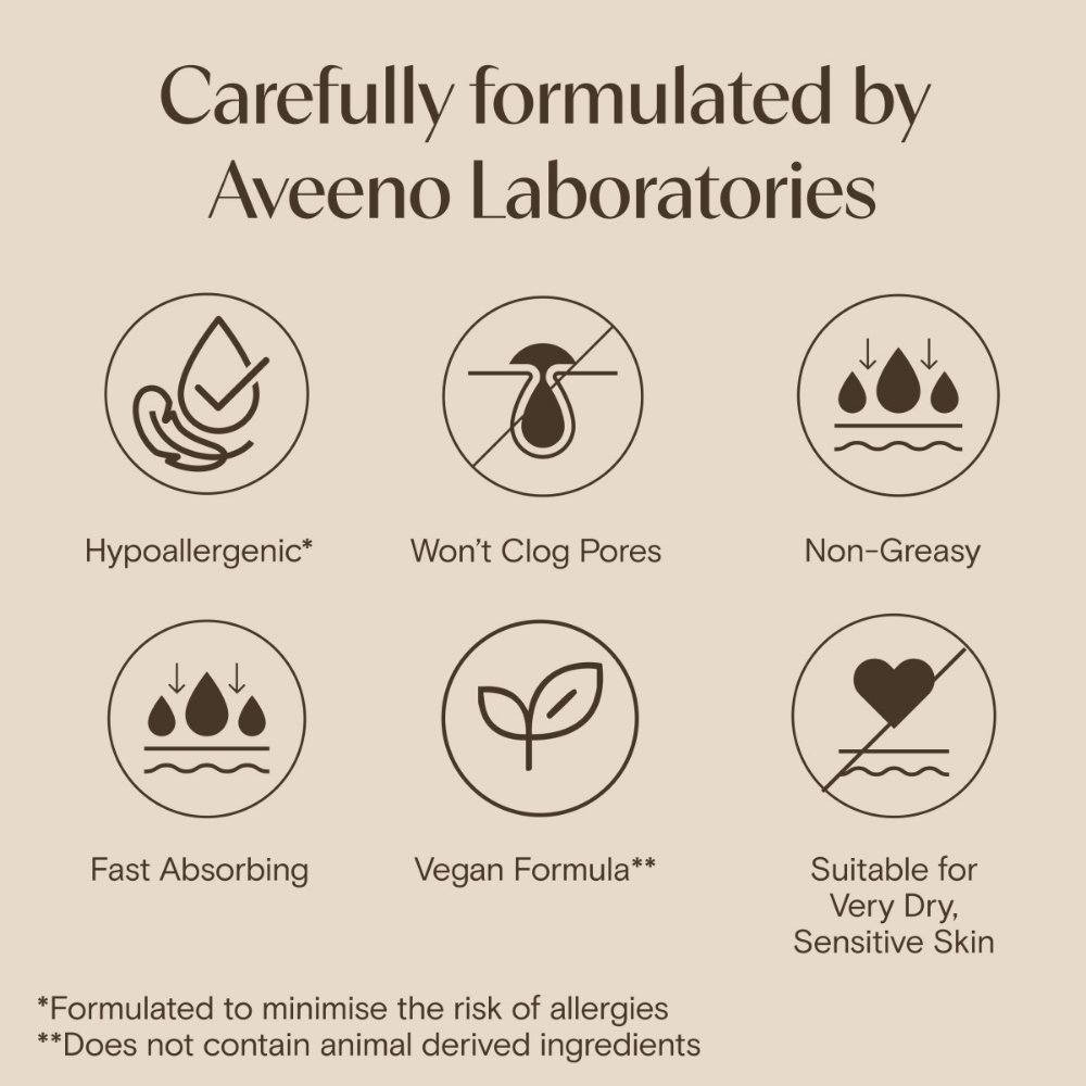 Aveeno Skin Relief Fast Absorbing Body Cream 400ml