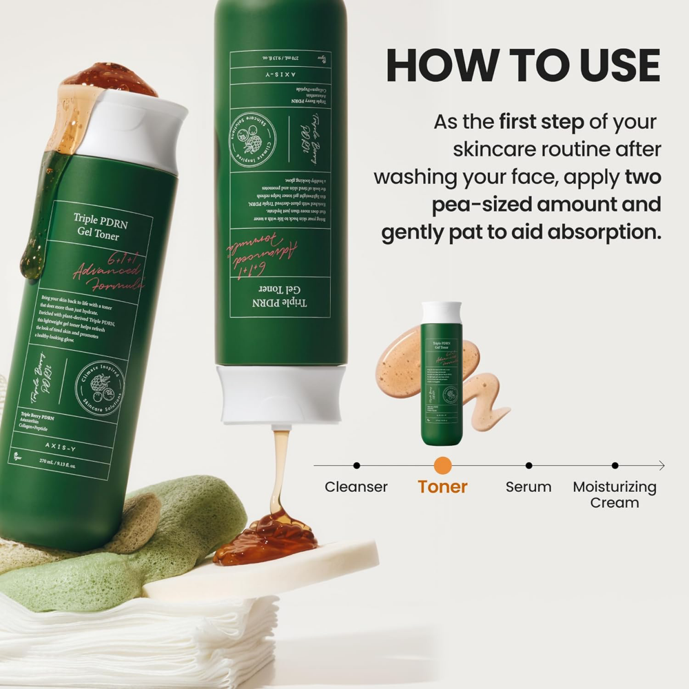 Axis-Y 6+1+1 Triple PDRN Gel Toner 270ml