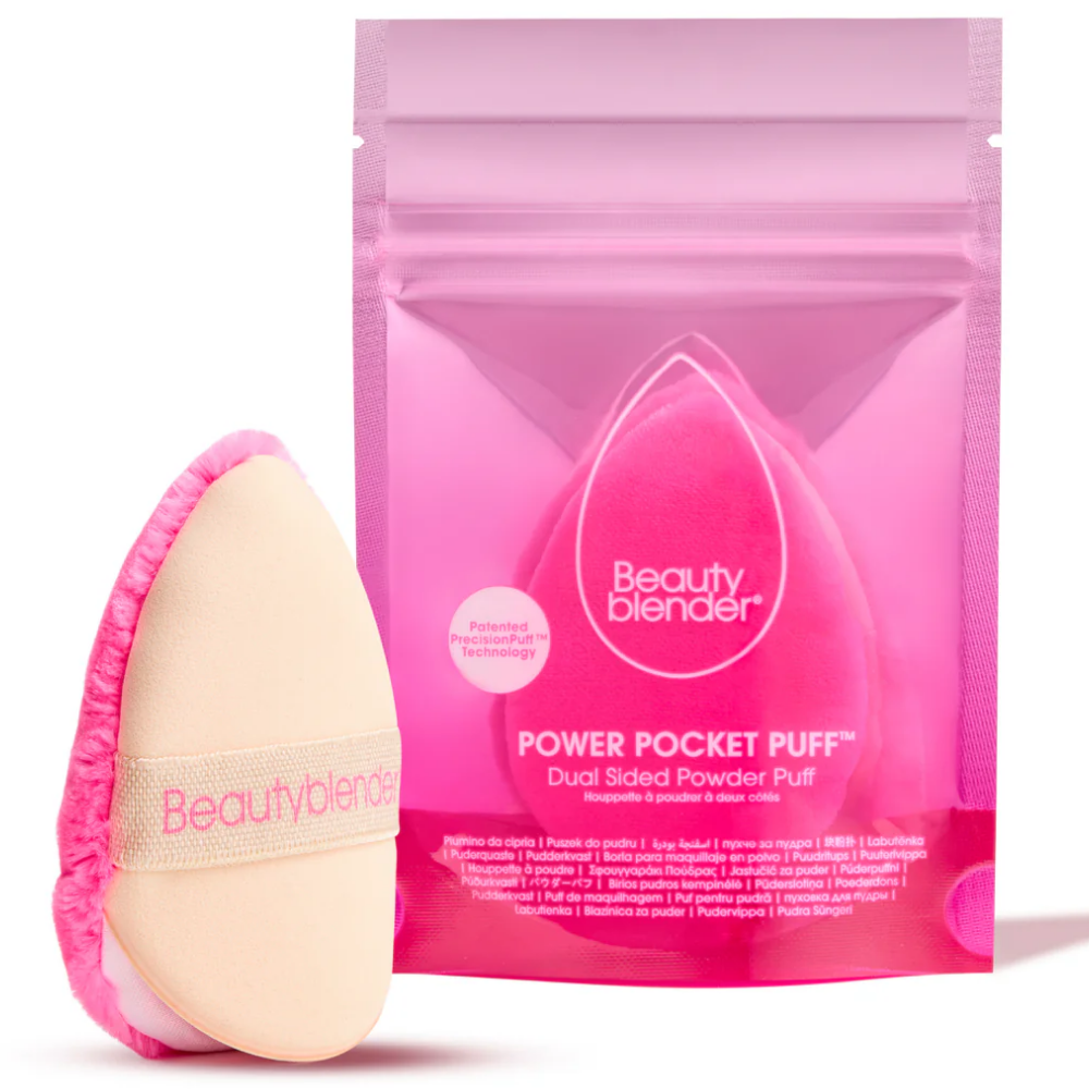 Beautyblender Dual-Sided Power Pocket Powder Puff