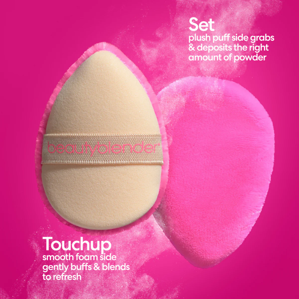 Beautyblender Dual-Sided Power Pocket Powder Puff