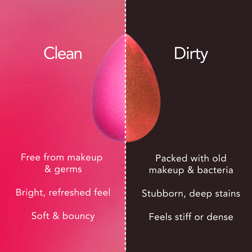 Beautyblender Blendercleanser Tool Scrub Solid Exfoliating Hand, Sponge & Brush Cleanser Charcoal 28g