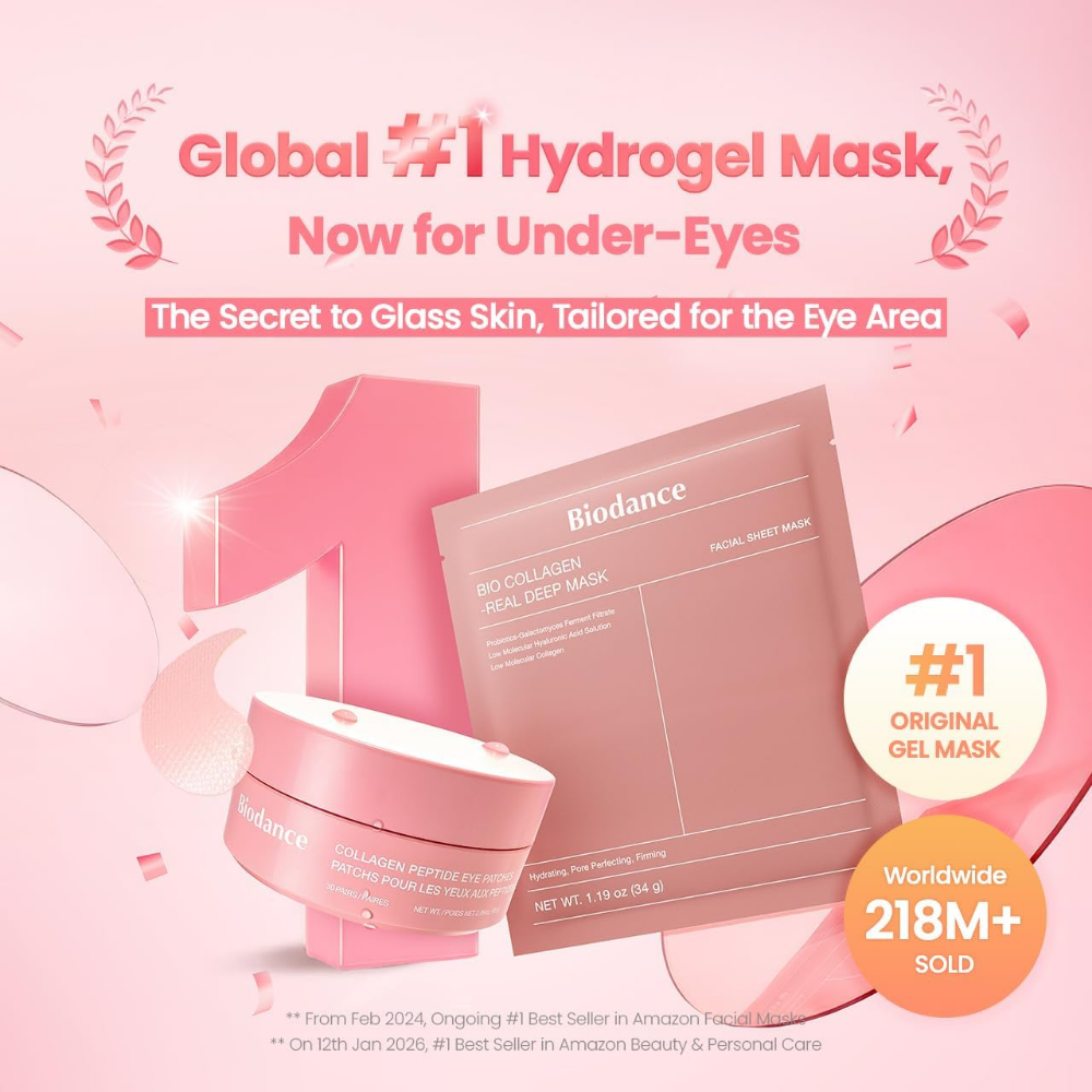 Biodance Collagen Peptide Eye Patches x30