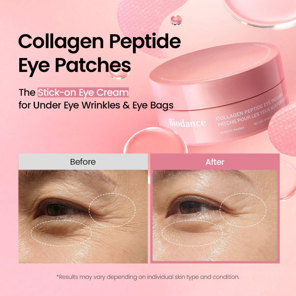 Biodance Collagen Peptide Eye Patches x30