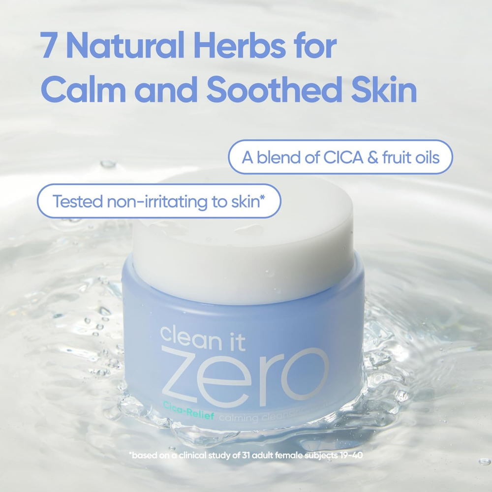 Banila Co Clean It Zero Cica-Relief Calming Cleansing Balm 100ml