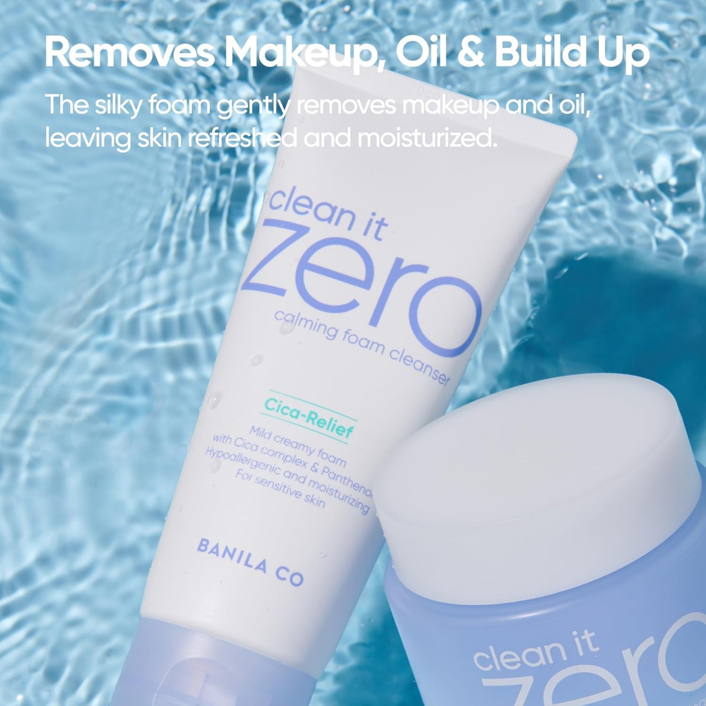 Banila Co Clean It Zero Cica-Relief Calming Foam Cleanser 150ml
