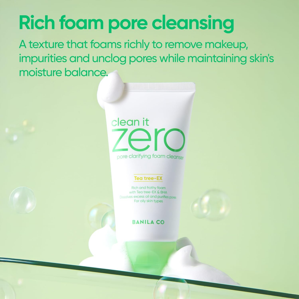 Banila Co Clean It Zero Pore Clarifying Foam Cleanser 150ml