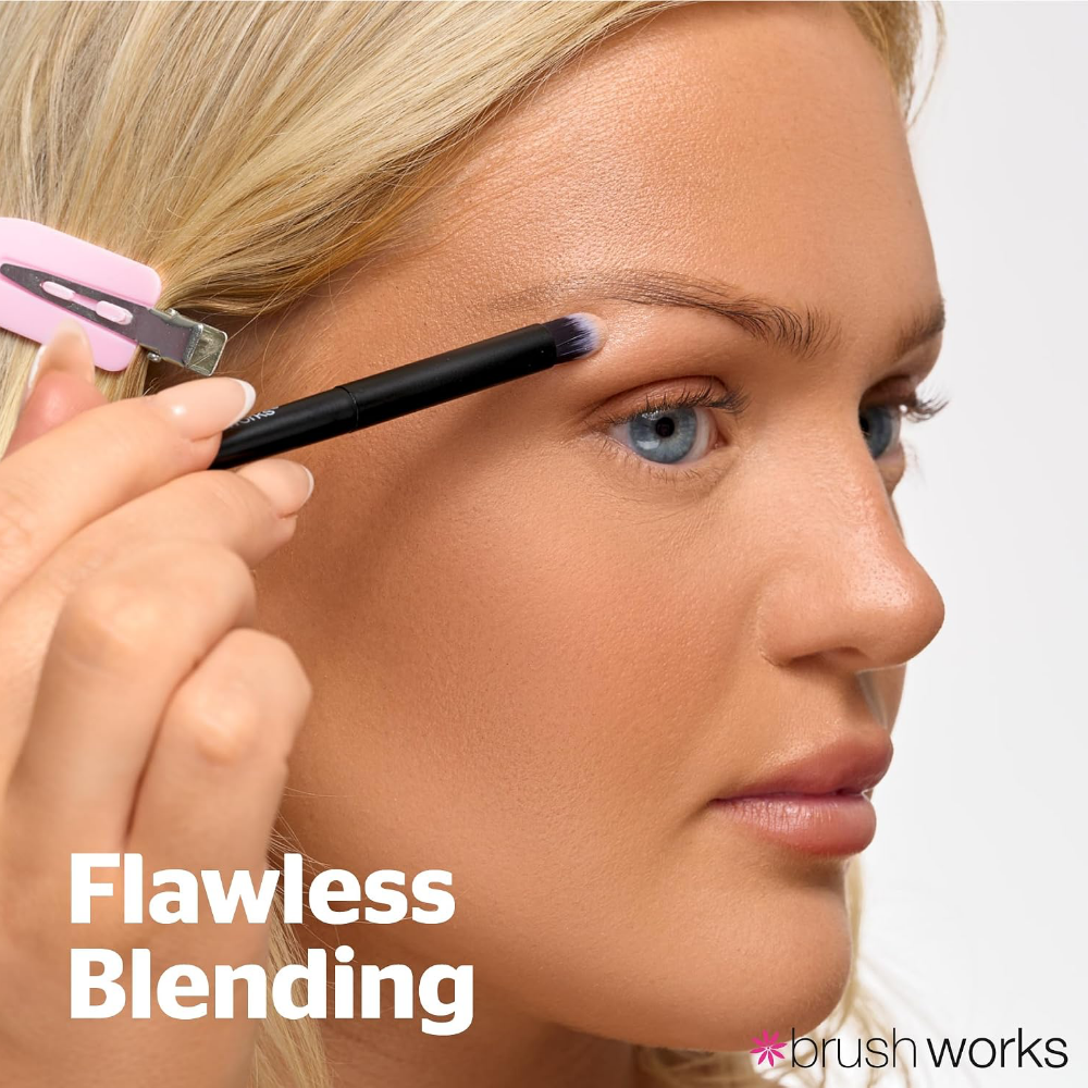 Brushworks Mini Travel Face & Eye Brush Set