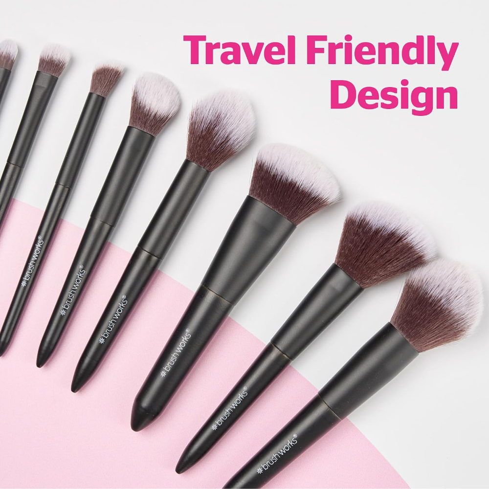 Brushworks Ultimate Mini Travel Brush Set