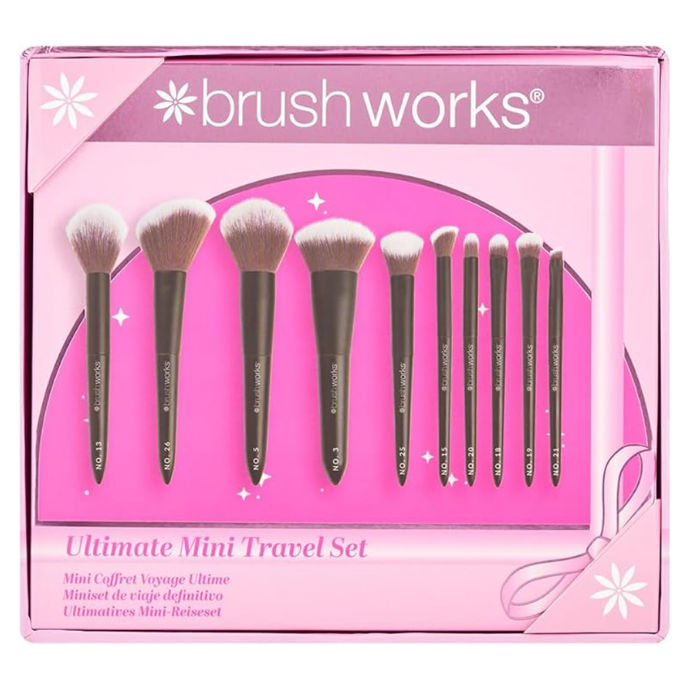 Brushworks Ultimate Mini Travel Brush Set