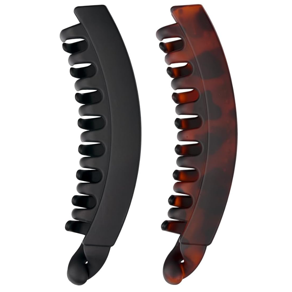 Brushworks Banana Hair Clips Pack of 2
