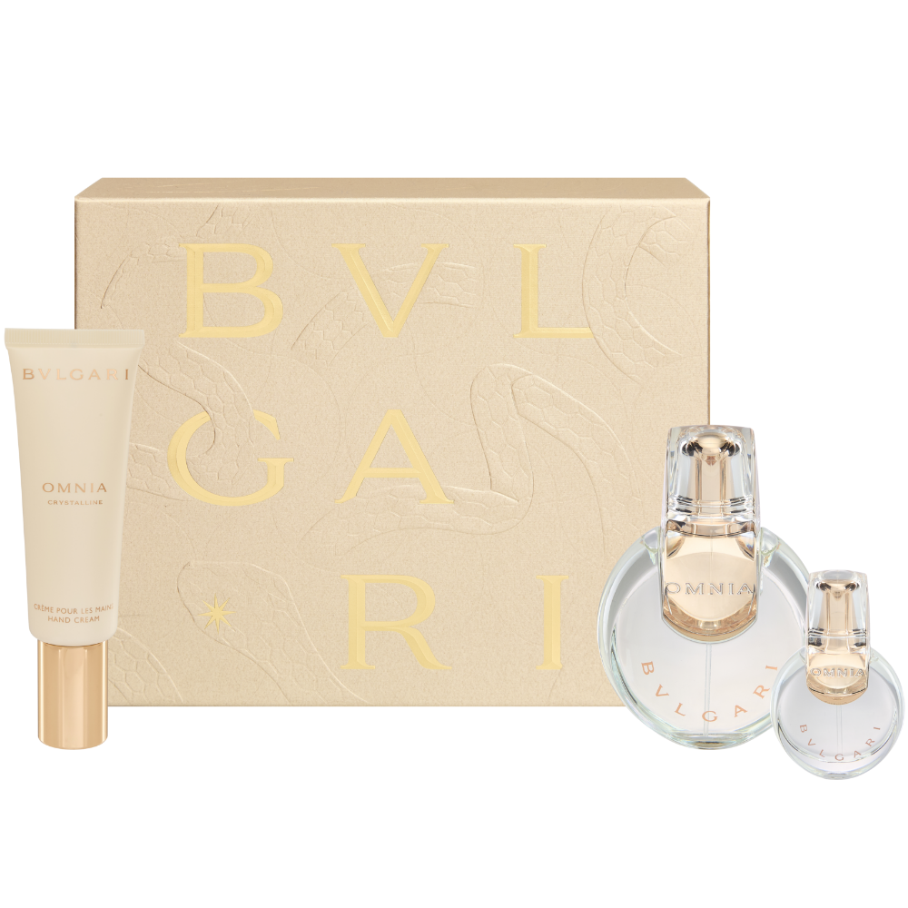 Bvlgari Omnia Crystalline Eau De Toilette Gift Set 100ml
