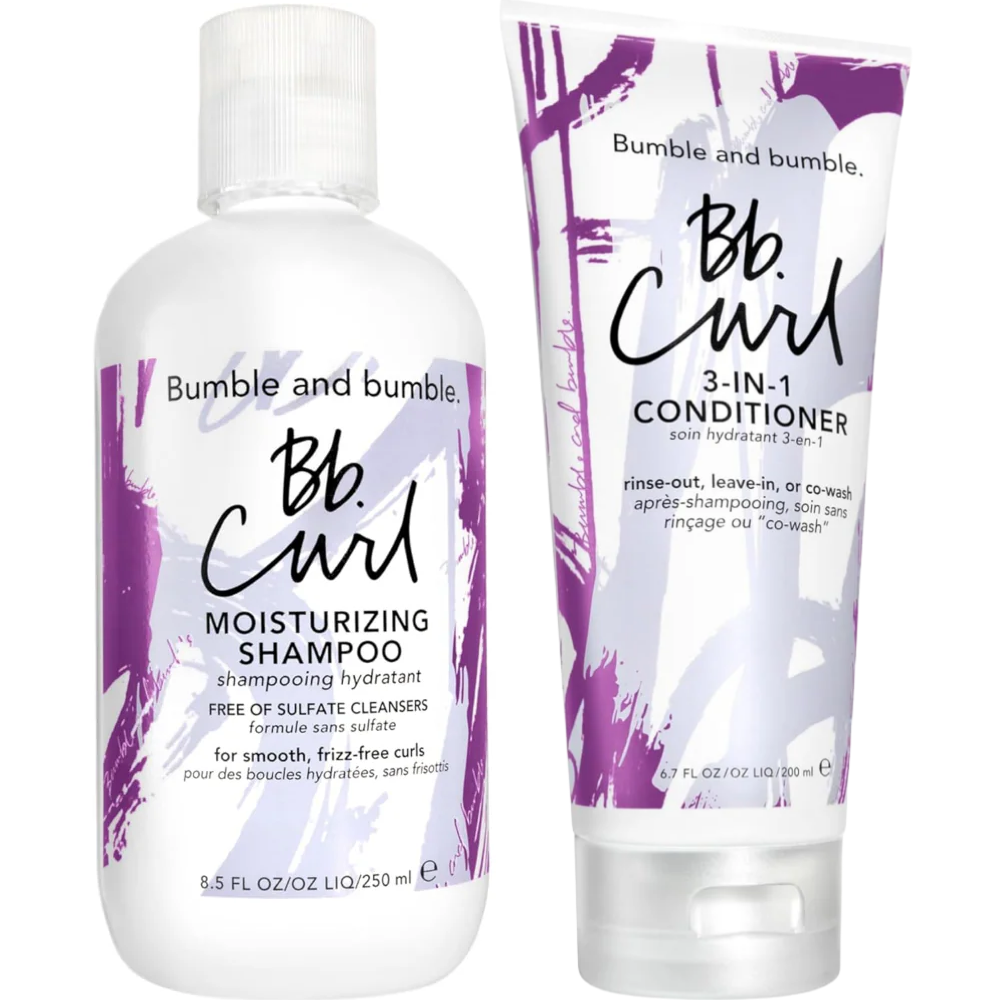 Bumble and bumble Curl Moisturising Shampoo 250ml & 3-In-1 Conditioner 200ml Twin
