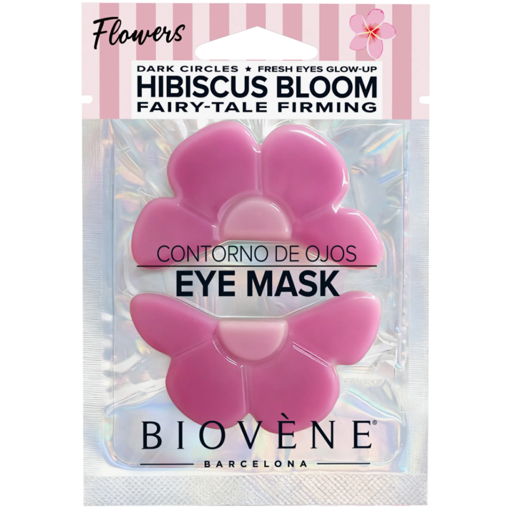 Biovene Hibiscus Bloom Fairy-Tale Firming Eye Pad Mask 1 Pair
