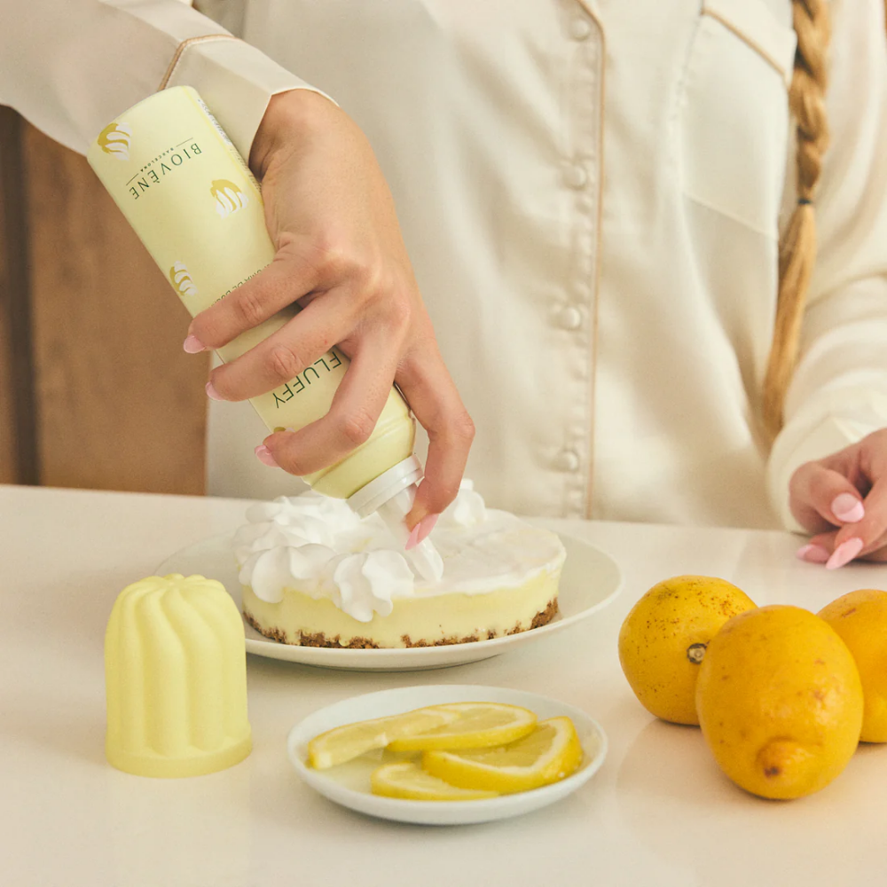 Biovene Fluffy Lemon Meringue Whipped Shower Foam 250ml