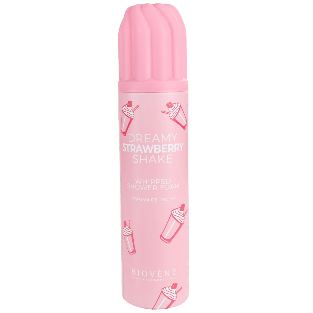 Biovene Dreamy Strawberry Shake Whipped Shower Foam 250ml