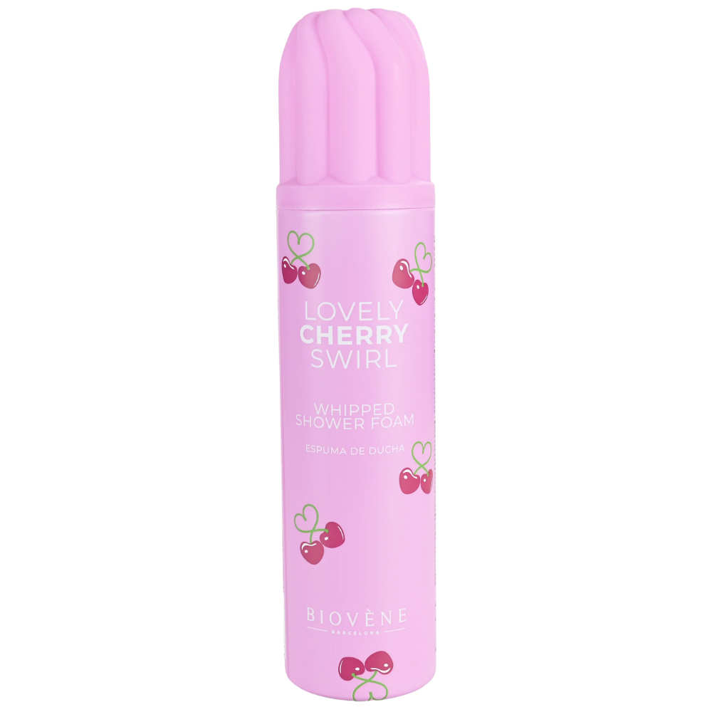 Biovene Lovely Cherry Swirl Whipped Shower Foam 250ml