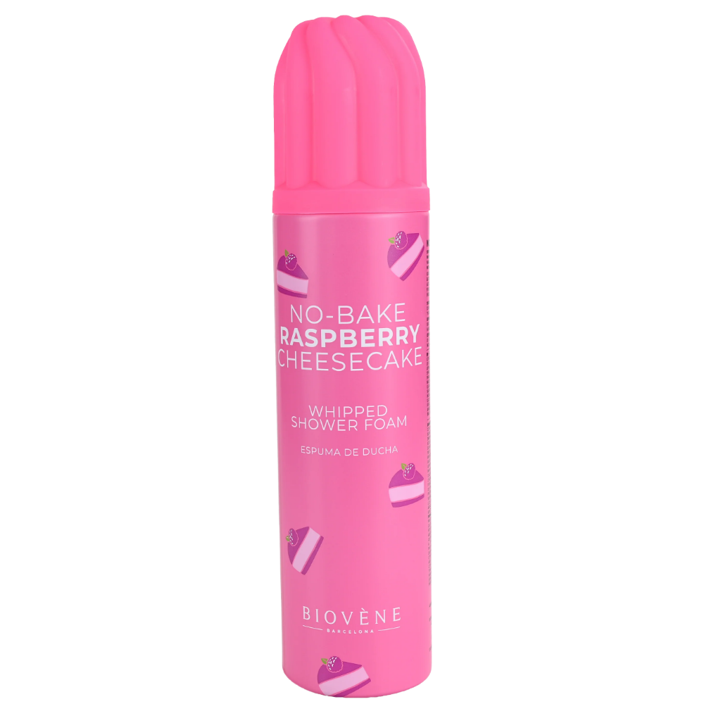 Biovene No-Bake Raspberry Cheesecake Whipped Shower Foam 250ml