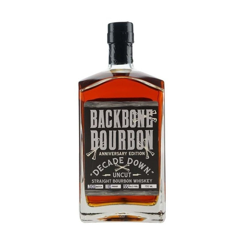 Backbone Bourbon Decade Down Uncut Anniversary Edition Straight Bourbon Whiskey