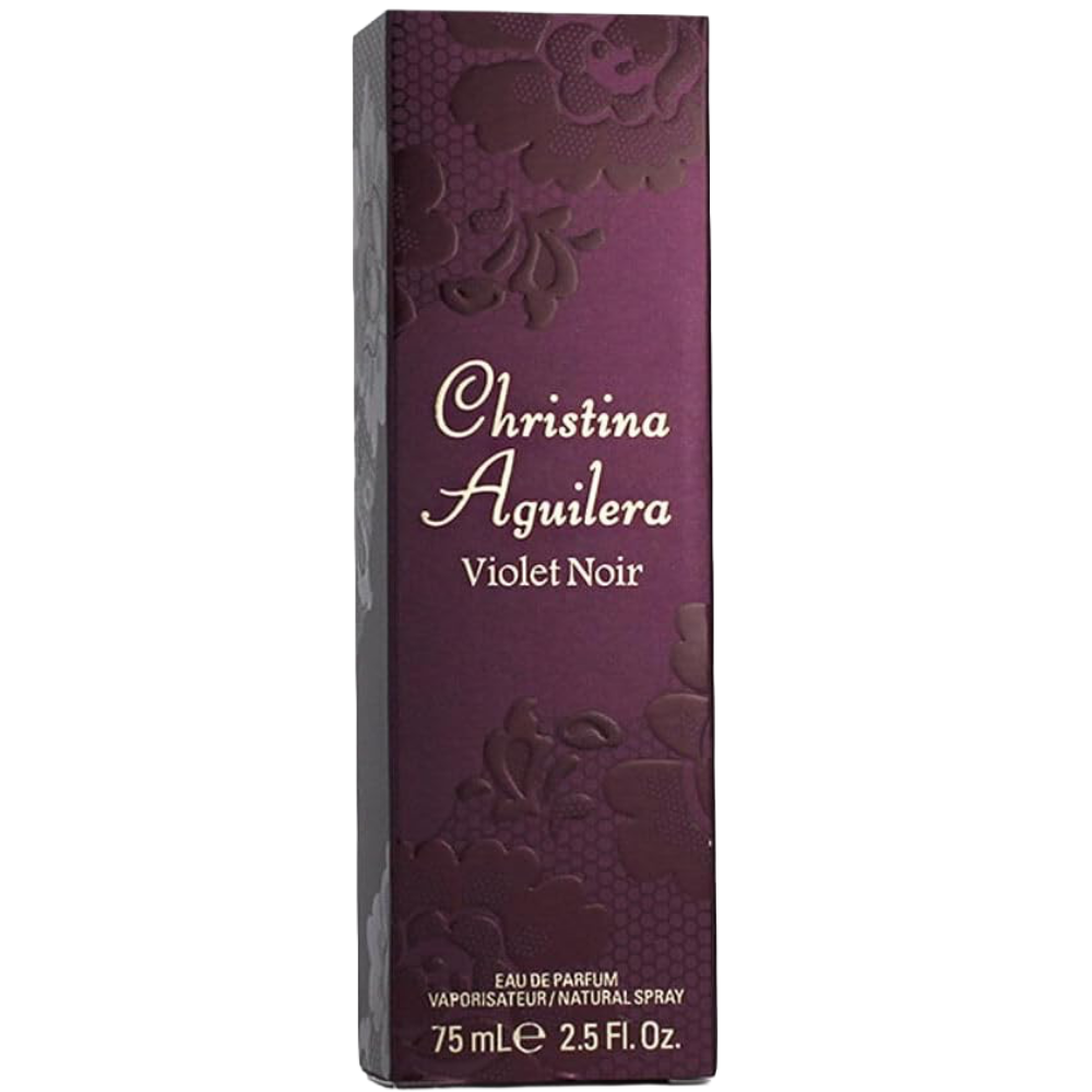 Christina Aguilera Violet Noir Eau De Parfum 75ml