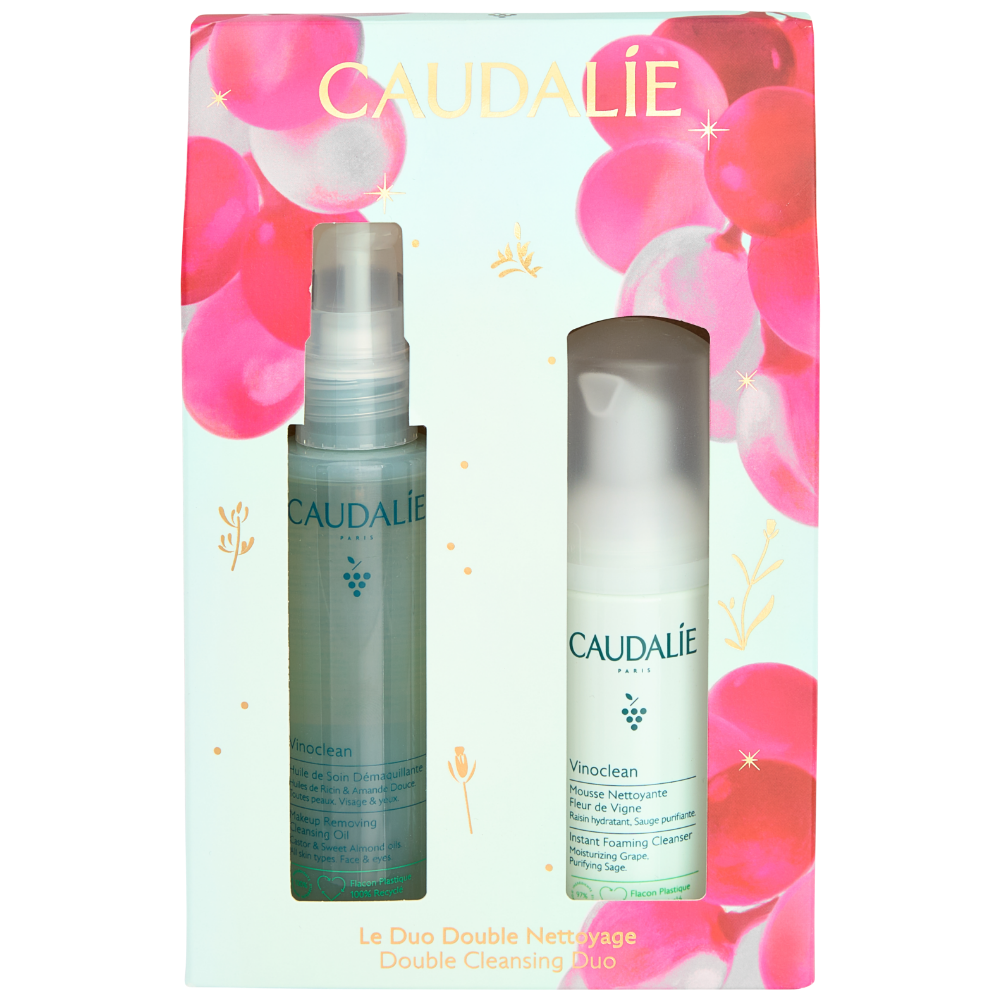 Caudalie Vinoclean Double Cleanse Duo Gift Set