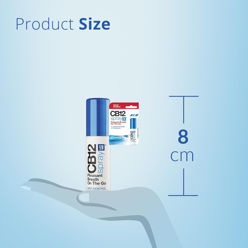 CB12 Breath Spray Mint/Menthol 15ml