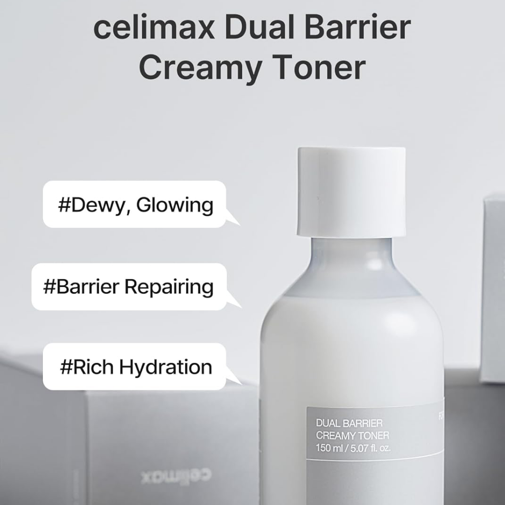 Celimax Dual Barrier Creamy Toner 150ml