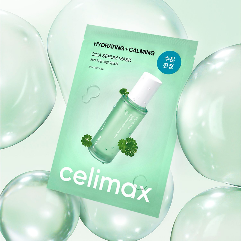 Celimax Hydrating + Calming Real Cica Serum Mask 10 x 27ml