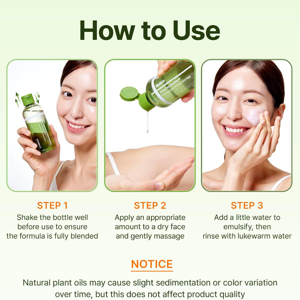 Centellian24 Madeca Matcha Pore Cleansing Oil 200ml