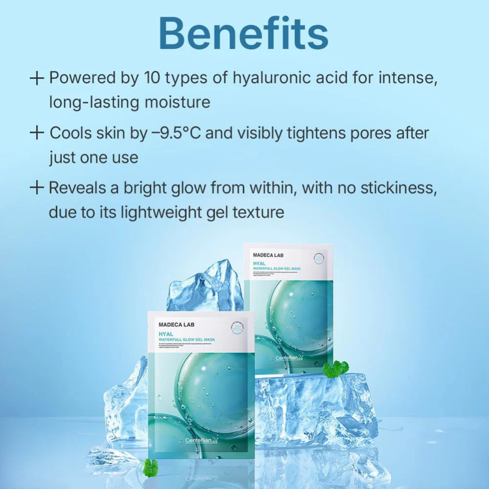 Centellian24 Madeca Lab Hyal Waterfull Glow Gel Mask 22g
