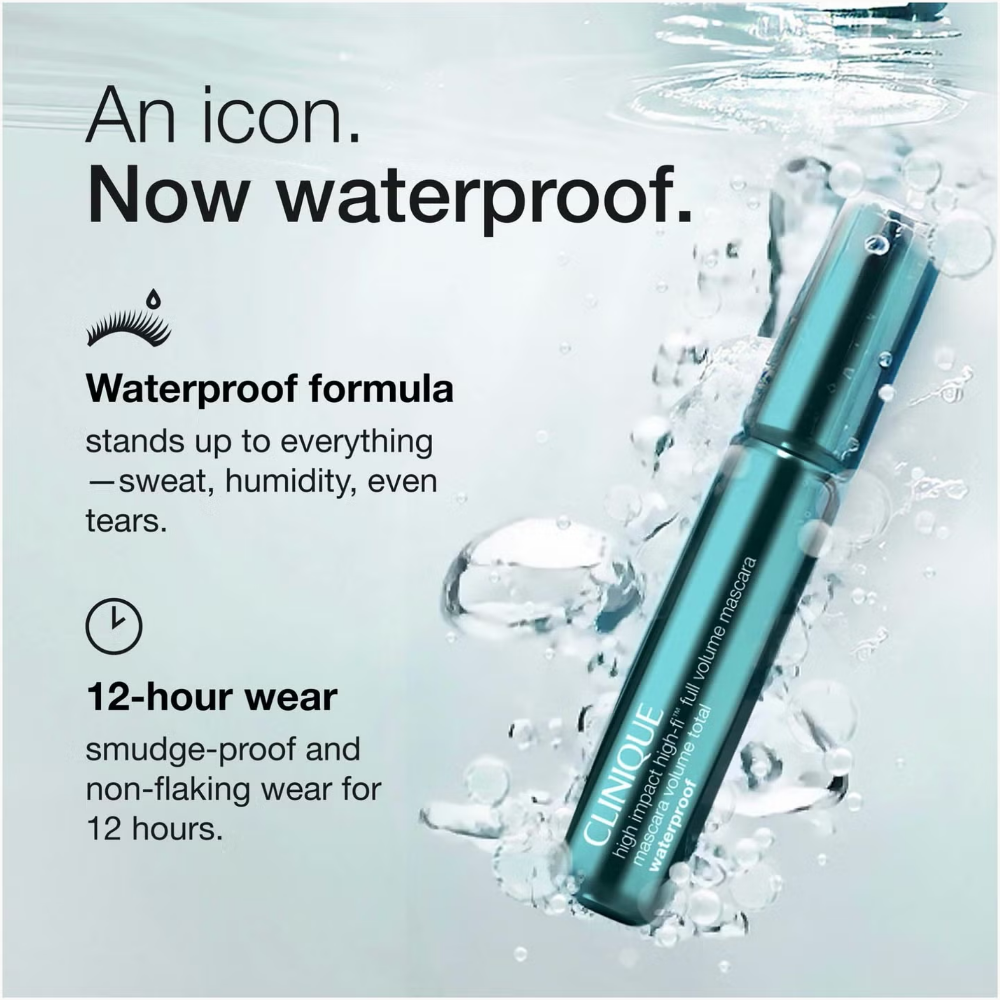 Clinique High Impact High-Fi Full Volume Waterproof Mascara Black 10ml