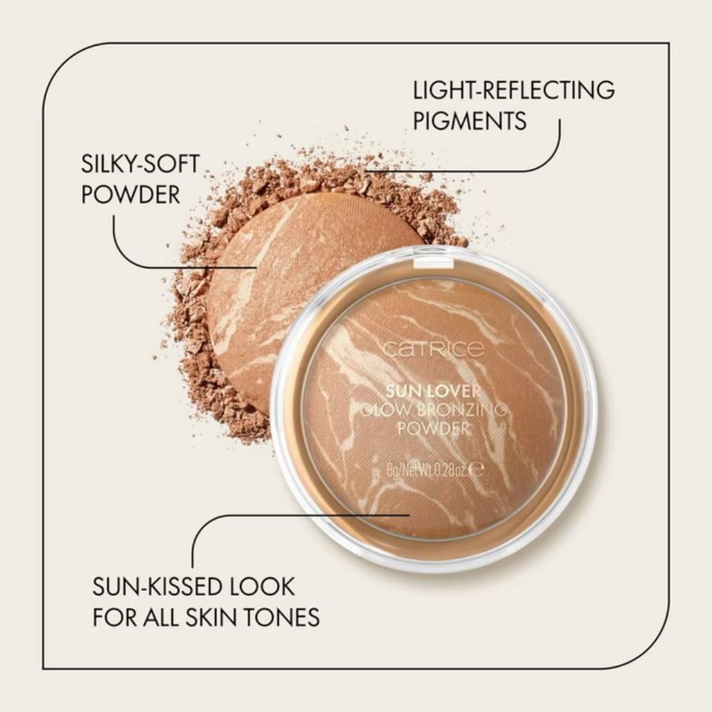 Catrice Cosmetics Sun Lover Glow Bronzing Powder 8g
