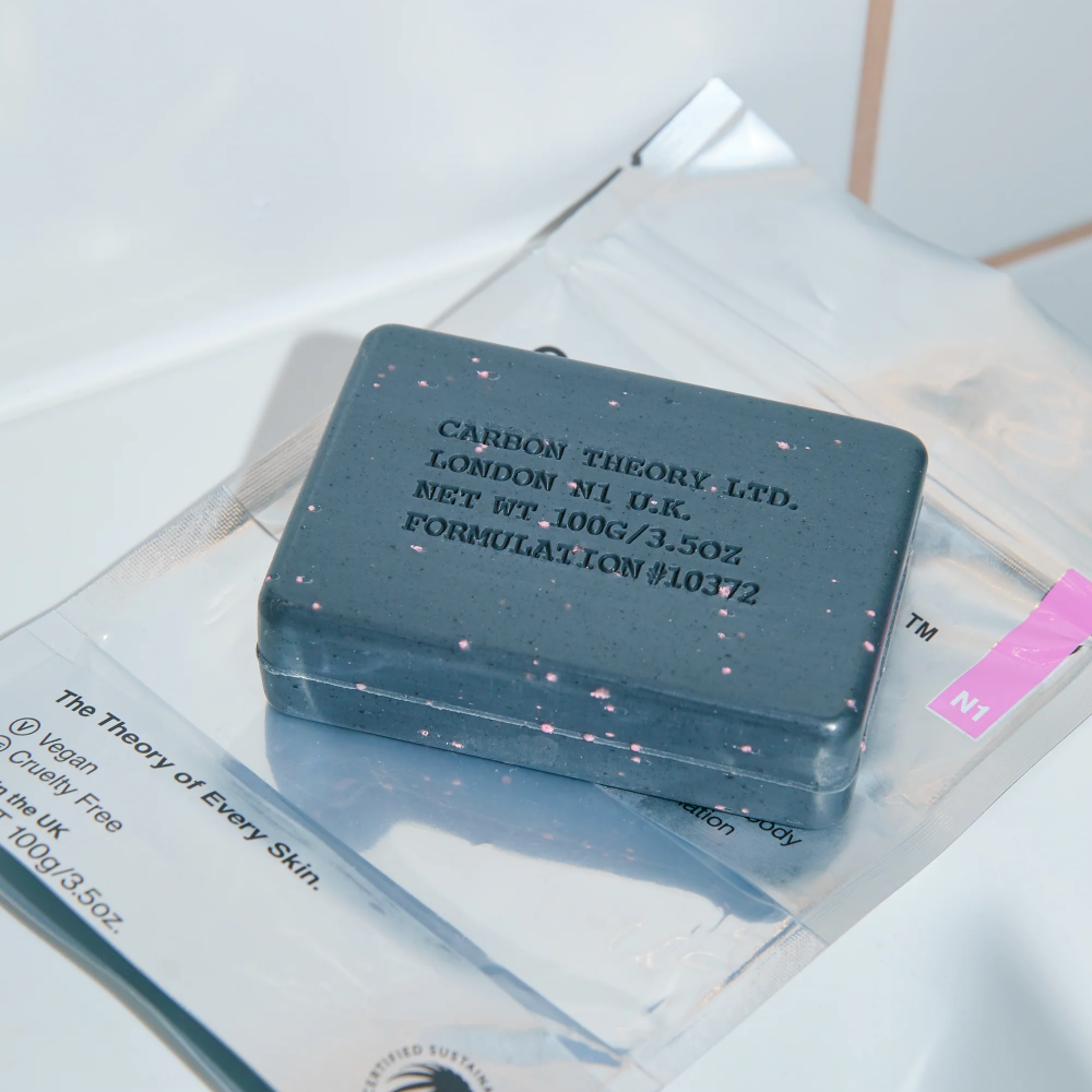 Carbon Theory Anti-Breakout Exfoliating Body Bar 100g