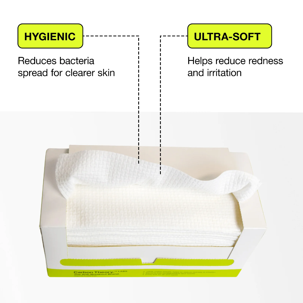 Carbon Theory Supa-Sheets XL Cleansing Towels x50