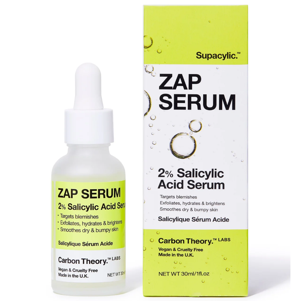 Carbon Theory Supacylic Zap Serum 2% Salicylic Serum 30ml