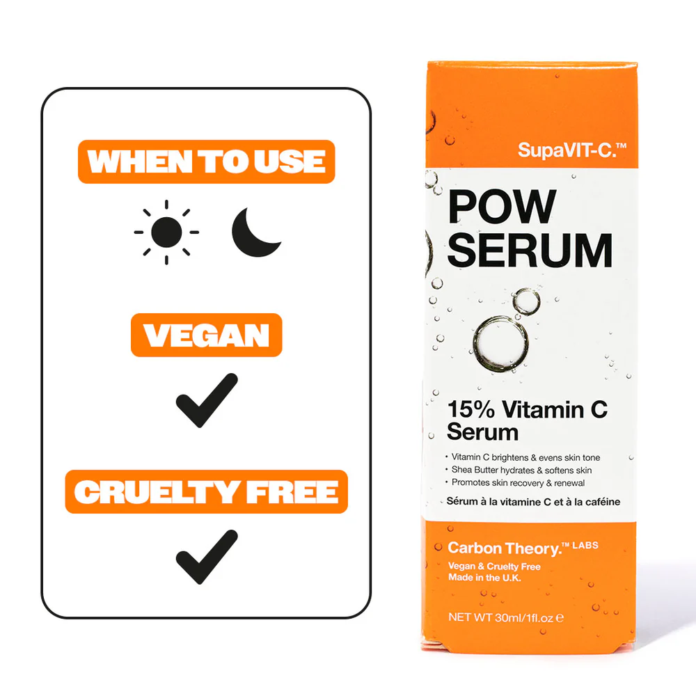 Carbon Theory SupaVIT-C Pow Serum 15% Vitamin C Serum 30ml